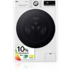 LG REACONDICIONADO Seminuevo Bueno Lavadora secadora - LG F4DR7011AGW, 11 kg/6 kg, 1400 rpm, 14 programas, AI Direct Drive™, TurboWash™360, Blanco
