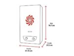 Ariston Termo eléctrico - Ariston Velis Pro Wifi 50, 1500 W, 8 bar, 50 l, Blanco - Imagen 2