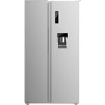 Cecotec Frigorífico americano - Cecotec Bolero CoolMarket SBS 559 Inox E, Total No Frost, 177 cm, 559 l, Inverter, Multi Air Flow, Dispensador de agua