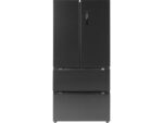 Cecotec Frigorífico americano - Cecotec Bolero CoolMarket FD 510 Dark E, Total NoFrost, 183 cm, 510 l, Metal Cooling, MultiAirFlow, Dark