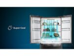 Cecotec Frigorífico americano - Cecotec Bolero CoolMarket FD 510 Dark E, Total NoFrost, 183 cm, 510 l, Metal Cooling, MultiAirFlow, Dark - Imagen 7