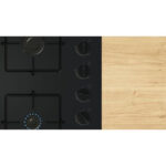 BOSCH Placa de gas - BOSCH Serie 2 POP6B6K30, 4 zone(s) zonas, 590 mm, Negro - Imagen 4