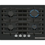 BOSCH Placa de gas - BOSCH Serie 6 PPP6A6I40, 4 zone(s) zonas, Propane/butane, 590 mm, Negro