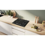BOSCH Placa de gas - BOSCH Serie 6 PPP6A6I40, 4 zone(s) zonas, Propane/butane, 590 mm, Negro - Imagen 2