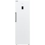 Beko Frigorífico una puerta - Beko B3RMLNE444HW, No Frost, 186.5 cm, 365l, Puerta Reversible, Tecnología HarvestFresh, Blanco