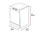 Bosch Lavavajillas - Bosch SPS4HMW49E, Serie 2, 10 servicios, 5 programas , 45 cm, Extra Secado, Active Water, Blanco - Imagen 2