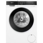 Siemens Lavadora carga frontal - Siemens WG44G2ZAES, Serie IQ500, 9 kg, 1400 RPM, 17 programas, Smart Finish, programa AntiManchas, Blanco