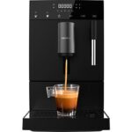 Cecotec REACONDICIONADO Seminuevo Bueno Cafetera superautomática - Cecotec Cumbia Cremmaet Compact Steam, 19 bar, 1350 W, Thermoblock, Plug&Play, 5 ni