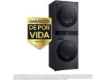 LG Lavadora secadora - LG WT1210BBF, Torre de lavado 12/10 kg, TurboWash™, Smart Pairing™, Inox grafito - Imagen 3