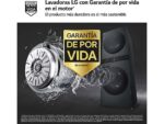 LG Lavadora secadora - LG WT1210BBF, Torre de lavado 12/10 kg, TurboWash™, Smart Pairing™, Inox grafito - Imagen 6