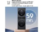 LG Lavadora secadora - LG WT1210BBF, Torre de lavado 12/10 kg, TurboWash™, Smart Pairing™, Inox grafito - Imagen 7