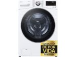 LG Lavadora carga frontal - LG F0P3CYV2W, 20 kg, 1000 rpm, 14 programas, TurboWash™ 360˚, Steam™, Blanco