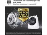 LG Lavadora carga frontal - LG F0P3CYV2W, 20 kg, 1000 rpm, 14 programas, TurboWash™ 360˚, Steam™, Blanco - Imagen 4