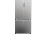 Haier Frigorífico americano - Haier Cube 90 Series 5 HCR5919ENMP, No Frost, 190 cm, 528 l, My Zone, Antibacterias, Inox Platino