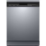 Midea Lavavajillas - Midea MFD60S080X, 12 Servicios, 4 Programas, Ancho 59.8 cm, Inicio Diferido, Inox