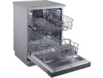 Midea Lavavajillas - Midea MFD60S080X, 12 Servicios, 4 Programas, Ancho 59.8 cm, Inicio Diferido, Inox - Imagen 3