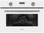 Infiniton Horno - Infiniton 40ACW0, Multifunción,45 l, 2800 W, 9 funciones, 59.4 cm, Acabado Cristal blanco