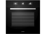Infiniton Horno - Infiniton M658BK, Multifunción, 65 l, 59.5 cm Ancho, 3000 W, Integrable, Cristal Negro