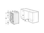 Hisense Lavadora integrable - Hisense WF3M841BWIES, 8 kg, 1400 rpm, 15 programas, Secado Allergy Care, Clase A, Sin Panelar - Imagen 2