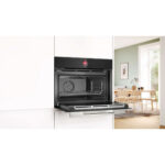 BOSCH Horno compacto - BOSCH CBG7341B1, Integrable, Hidrolítica, 47 l, 59,4 cm, negro - Imagen 5