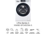 Haier Lavadora carga frontal - Haier I-Pro Series 1 HW80-BP14929A-S, 8 kg, 1400 rpm, Motor Inverter, Función Vapor, Antibacterias, Blanco - Imagen 4