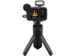 GoPro Cámara deportiva - GoPro Hero 13 Black Creator Edition, HyperSmooth 6.0, 5.3K, 27 MP, Autonomía 4.5 h, HDR, Sumergible 10m, Cámara lenta, Negro