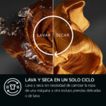 AEG Lavadora secadora - AEG Series 9000 LWR9816O1C, 10 kg + 6 kg, Negro, Blanco - Imagen 7