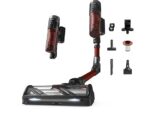 Rowenta Aspirador escoba - Rowenta RH9A73 X - Force Flex 13.60 Animal Care, 380 W, 0.65 L, 60 min, Sin cables, Multisuperficie, Especial mascotas, Roj