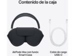 Apple AirPods Max, Diadema Bluetooth, Cancelación activa de ruido, Bluetooth, Smart Case, Medianoche - Imagen 6