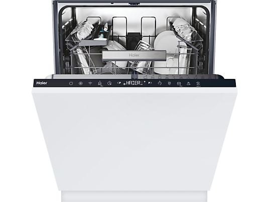 1582790_1 Haier Lavavajillas integrable - Haier XI 4C4S0SB, 10 Programas, 14 Servicios, Ancho 59.7 cm, Cuba Maxi Tub, Apertura Automática, Sin panelar - Imagen 1