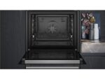 Siemens Horno - Siemens HB578GES3, Serie IQ500, Multifunción, Pirolítico e hidrolítico, 71 l, Humid Clean, PerfectCooking 3D, 60 cm, Negro - Imagen 4
