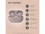 Sony Auriculares True Wireless - Sony WF1000XM5P, Cancelación de ruido (Noise Cancelling), Hi-Res, Google assistant, Alexa, Siri, 24 horas, IPX4, Rosa - Imagen 3