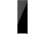 Cecotec Frigorífico combi - Cecotec Bolero CoolMarket Combi 250 Black Glass E, Capacidad 250 litros, Altura 180.5 cm, Total No Frost, Clase E, Black