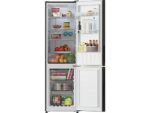 Cecotec Frigorífico combi - Cecotec Bolero CoolMarket Combi 250 Black Glass E, Capacidad 250 litros, Altura 180.5 cm, Total No Frost, Clase E, Black - Imagen 3