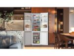 Cecotec Frigorífico combi - Cecotec Bolero CoolMarket Combi 250 Black Glass E, Capacidad 250 litros, Altura 180.5 cm, Total No Frost, Clase E, Black - Imagen 8