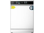 Cecotec Lavavajillas - Cecotec Bolero Aguazero 6210 D, 15 cubiertos, 14 programas, 60 cm, Tercera bandeja, Pantalla FullColor XXL, Dual Zone Wash, Whi - Imagen 4