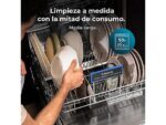 Cecotec Lavavajillas - Cecotec Bolero Aguazero 6210 Dark D, 15 cubiertos, 14 programas, 60 cm, Tercera bandeja, Pantalla FullColor XXL, Dual Zone Wash - Imagen 8