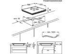 AEG Placa inducción - AEG TI63IQ30FB, 3 zonas, Zona grande 28 cm, Función Puente, 59 cm, Negro - Imagen 2