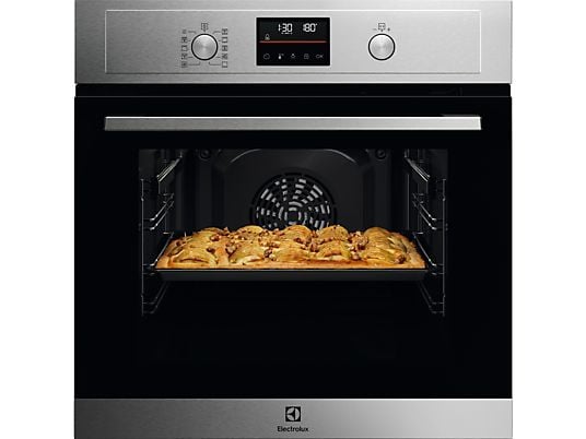 1583301_1 ELECTROLUX Horno - ELECTROLUX EOH4P56BX, Multifunción, Pirolítico, 65 l, Función Grill, Inox antihuellas - Imagen 1