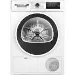 Bosch Secadora bomba de calor - Bosch WTR83200ES, Serie 4, 8 kg, 11 programas, AutoDry, Easy Clean, Blanco