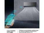 Hisense Aire acondicionado Split 1 x 1 - Hisense QH35XV0B 3010 fg/h, WiFI, IA Smart, A+++, Autolimpieza, Negro - Imagen 5