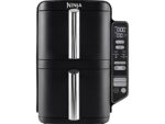 Ninja Freidora de aire - Ninja SL300EU, 2470 W, 7.6 l dividido en 2 bandejas, Negro