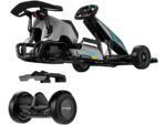 Segway Kart eléctrico - Segway Gokart PRO 2, Potencia Nominal y Máxima 4800 W, Carga máxima 100 kg, 8000 mAh, 43 km/h, Negro/Gris - Imagen 5