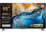 Xiaomi TV Mini LED 55" - Xiaomi TV S Mini LED 55 2025, UHD 4K, Smart TV con Google, 144 Hz, Gris cepillado