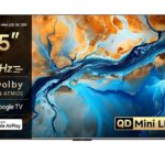Xiaomi TV Mini LED 55" - Xiaomi TV S Mini LED 55 2025, UHD 4K, Smart TV con Google, 144 Hz, Gris cepillado