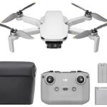 DJI Dron - DJI Mini 4K Fly More Combo, 12 megapixel, 31 min Autonomía, Ideal para Principiantes, 10 km Distancia, Gris