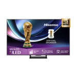 HISENSE TV Mini LED 55" - HISENSE 55U7Q PRO, UHD 4K, Quad Core MT9655, Smart TV, Negro