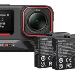 Insta360 Cámara deportiva - Insta360 Ace Pro 2, 8K, 180 minutos Autonomía, Negro