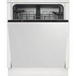 REACONDICIONADO Seminuevo Bueno Lavavajillas integrable - Beko DIN36430, 14 servicios, 6 programas, 59.8 cm, Quick&Shine, Inox