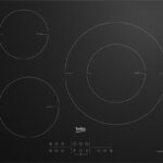 Beko REACONDICIONADO Seminuevo Muy bueno Placa inducción - Beko HII63205MT, 3 zonas, Zona grande 32 cm, Stop&Go, 60 cm, Negro